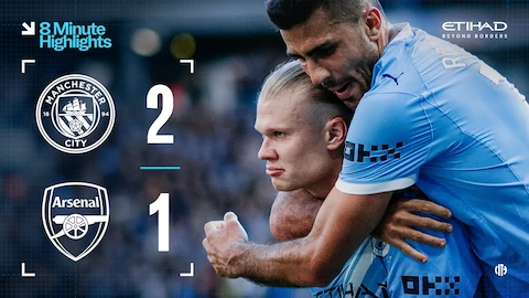 Kết quả vòng 33 Ngoại hạng Anh: Manchester City vs Arsenal